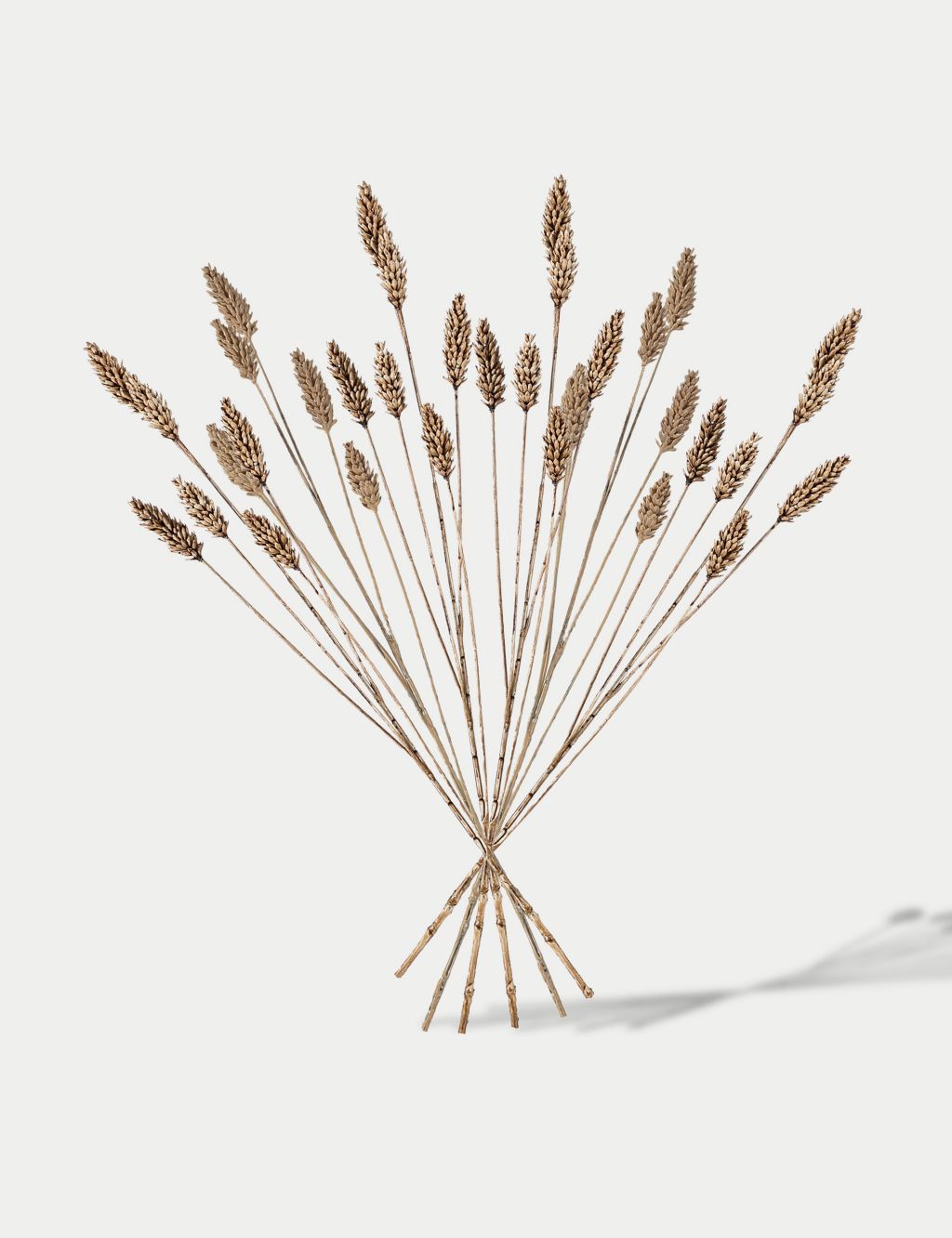 Set of 6 Artificial Wheat Spray Single Stems image 1
