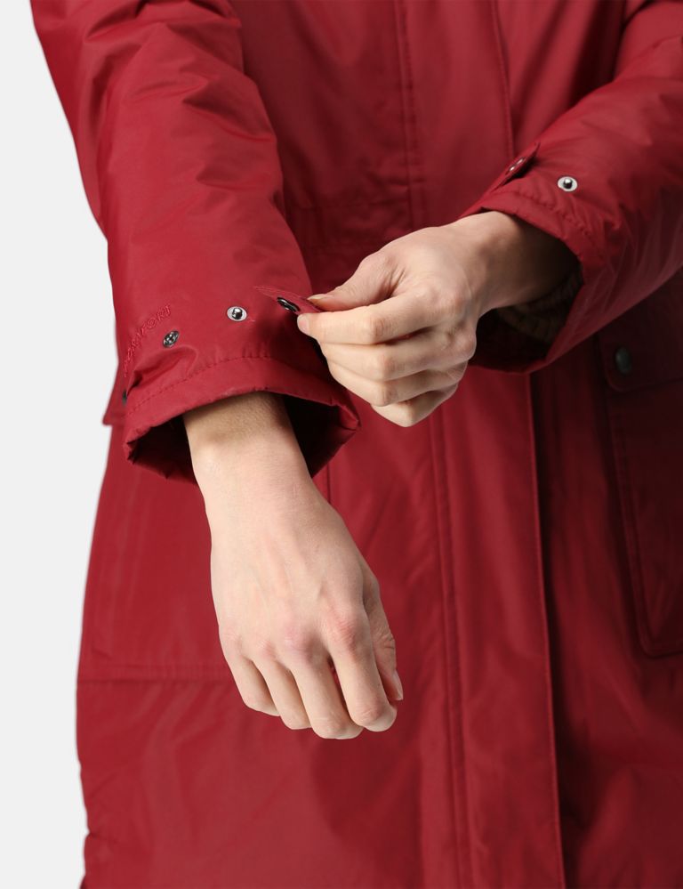 Sabinka Waterproof Hooded Parka Coat 6 of 8