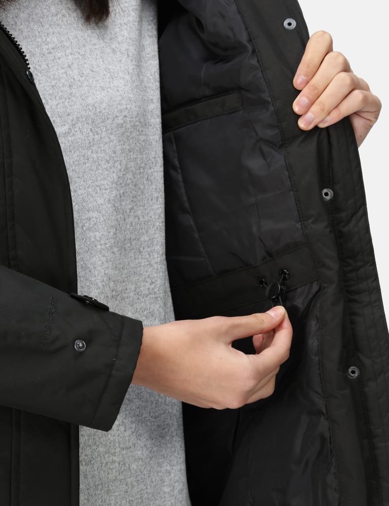 Detachable hood shop showerproof car coat