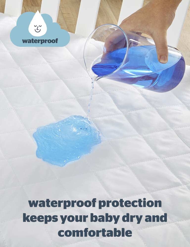 Safenights Cot Bed Waterproof Mattress Protector Silentnight M&S