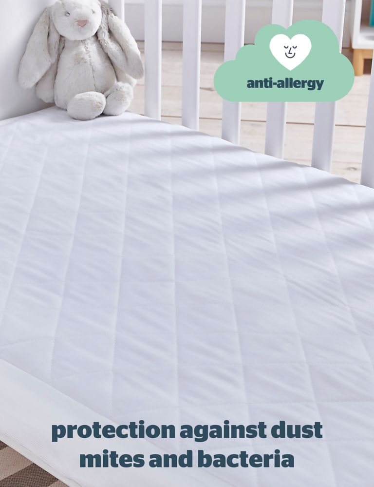 Safenights Cot Bed Waterproof Mattress Protector 4 of 9