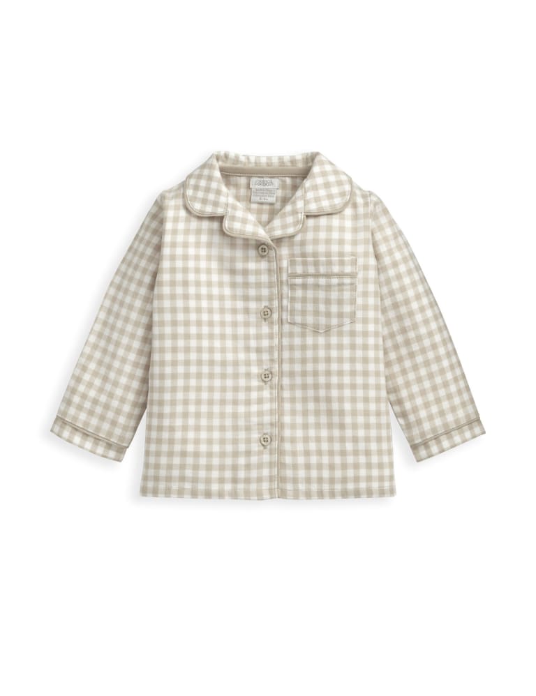 Sand Check Woven Pyjamas (6 Mths-3 Yrs) 2 of 4