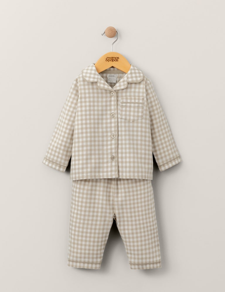 Sand Check Woven Pyjamas (6 Mths-3 Yrs) 4 of 4