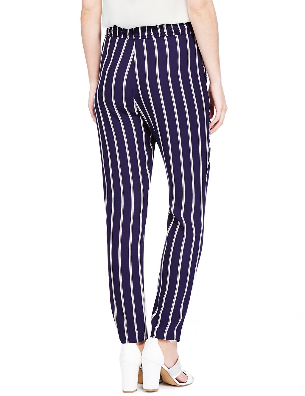Sandstorm Striped Tapered Leg Trousers 2 of 3