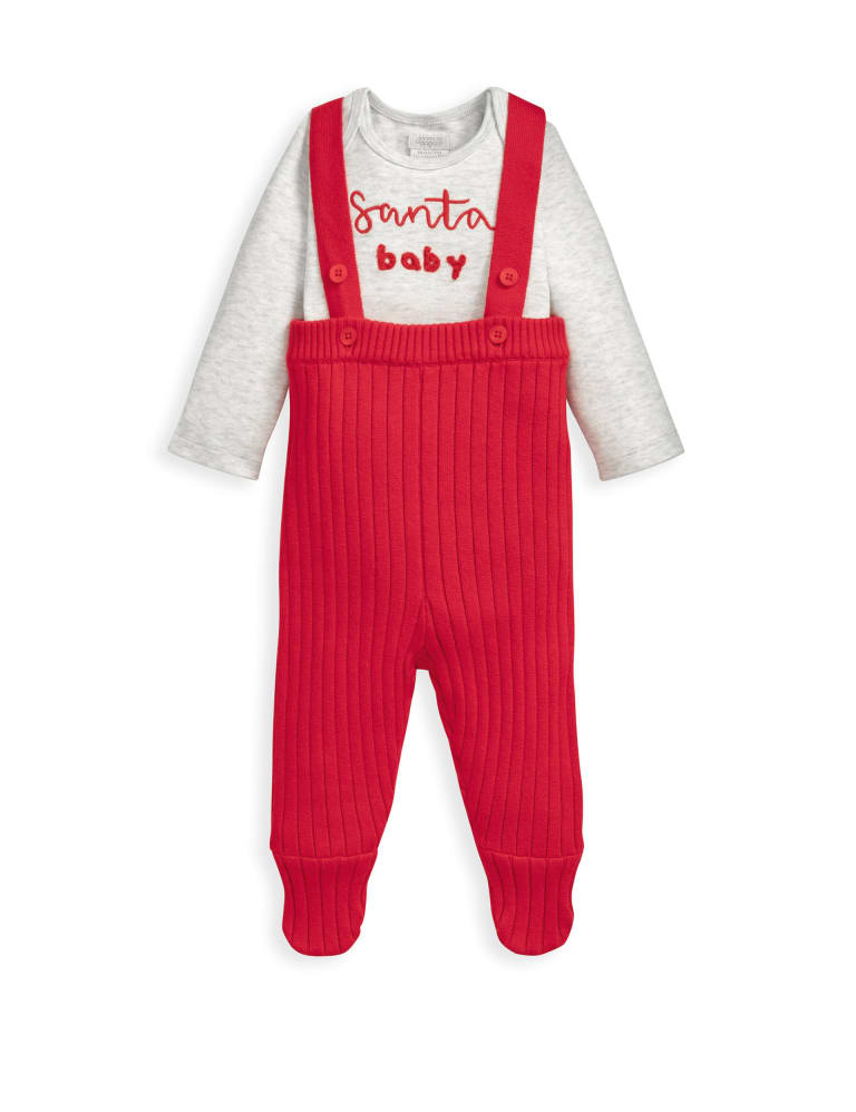 Baby christmas dungarees 2025