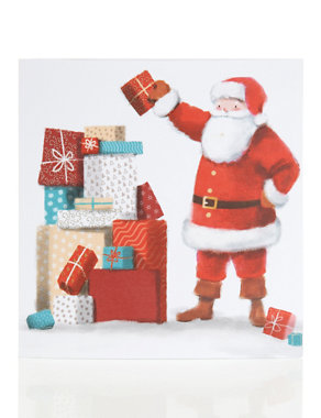 Santa Christmas Gift Card Image 2 of 3