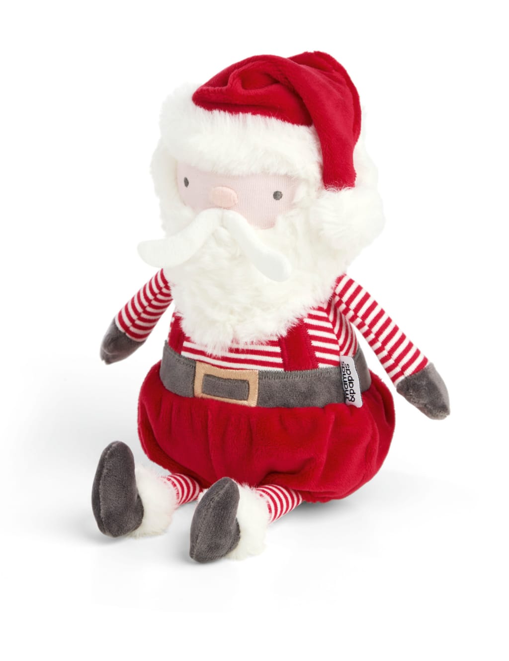 Santa Christmas Soft Toy Mamas & Papas M&S