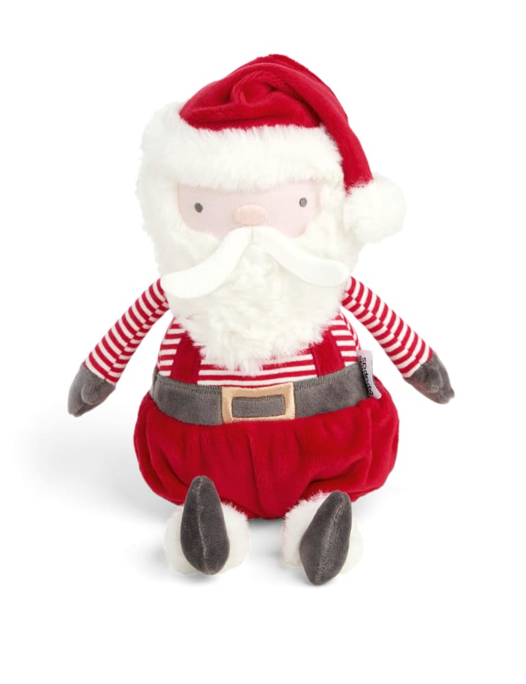 Santa Christmas Soft Toy Mamas & Papas M&S