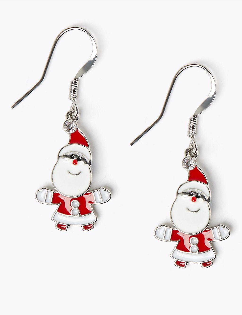 Santa Drop Earrings 1 of 1