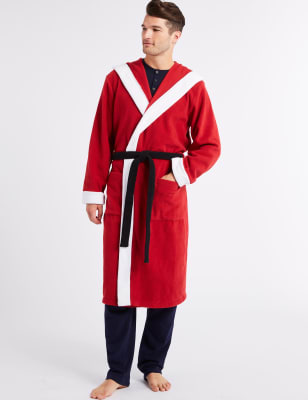 santa dressing gown