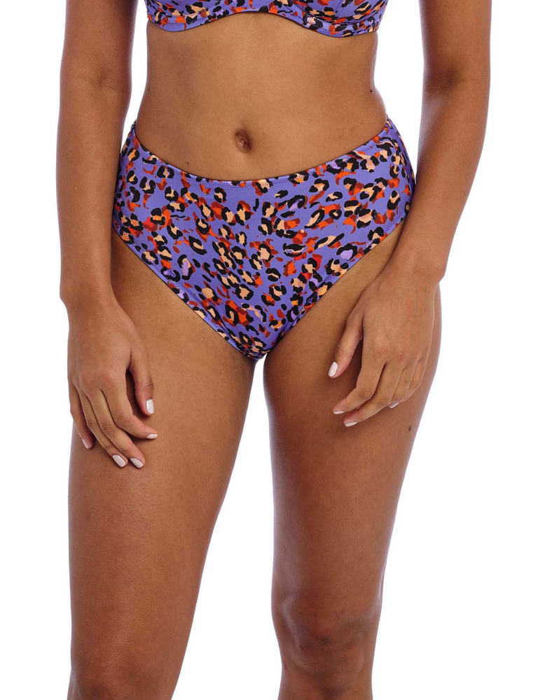 Santiago Nights High Waisted Bikini Bottoms 1 of 5