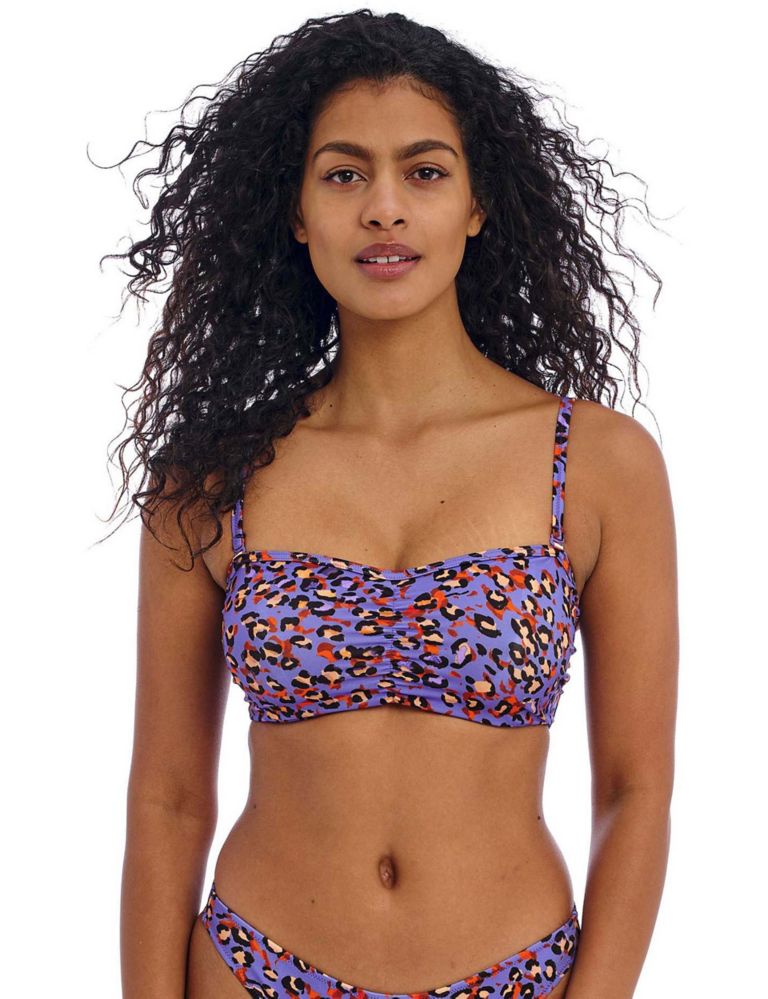 Santiago Nights Wired Bandeau Bikini Top 1 of 10