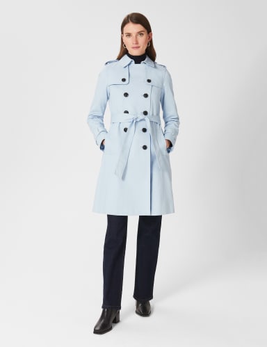 Saskia Belted Water Resistant Trench Coat 1 of 5