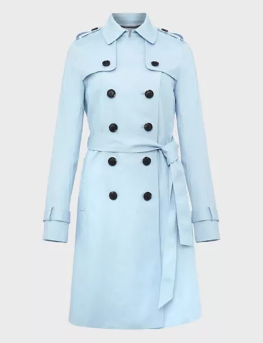 Saskia Belted Water Resistant Trench Coat 2 of 5