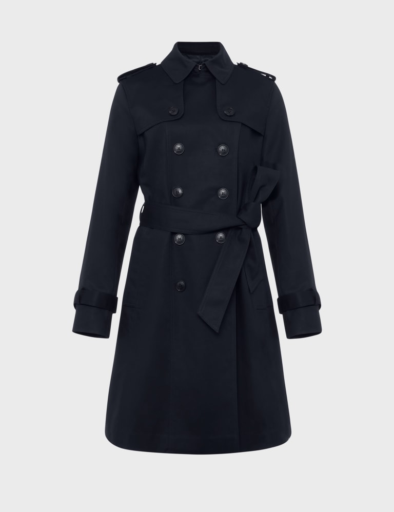 Saskia Belted Water Resistant Trench Coat HOBBS M S
