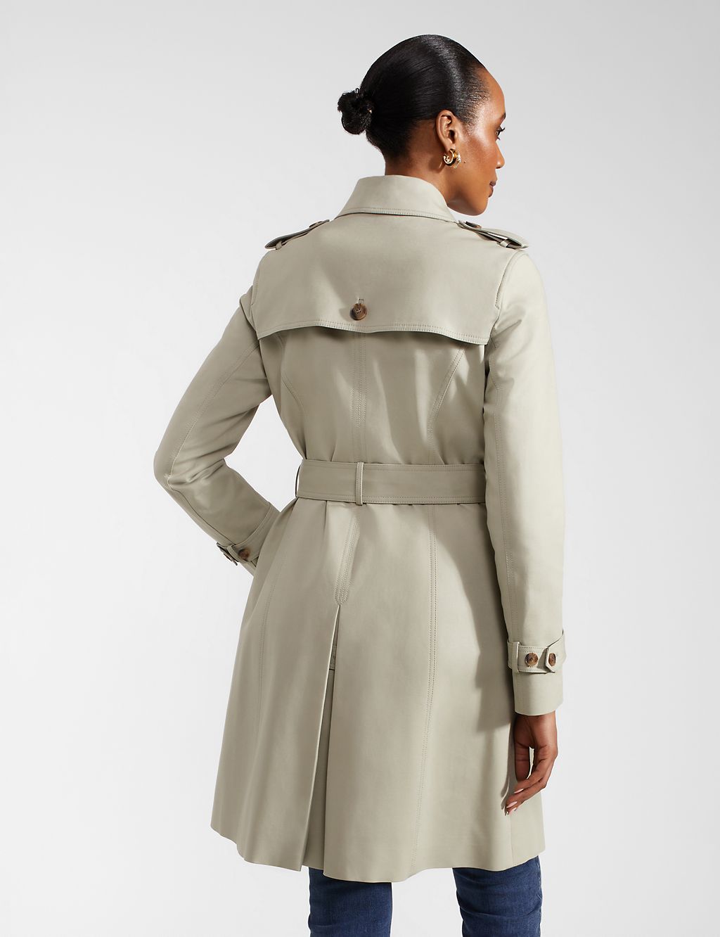 Saskia Belted Water Resistant Trench Coat 7 of 11