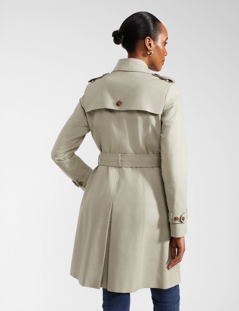 Saskia Belted Water Resistant Trench Coat 4 of 11