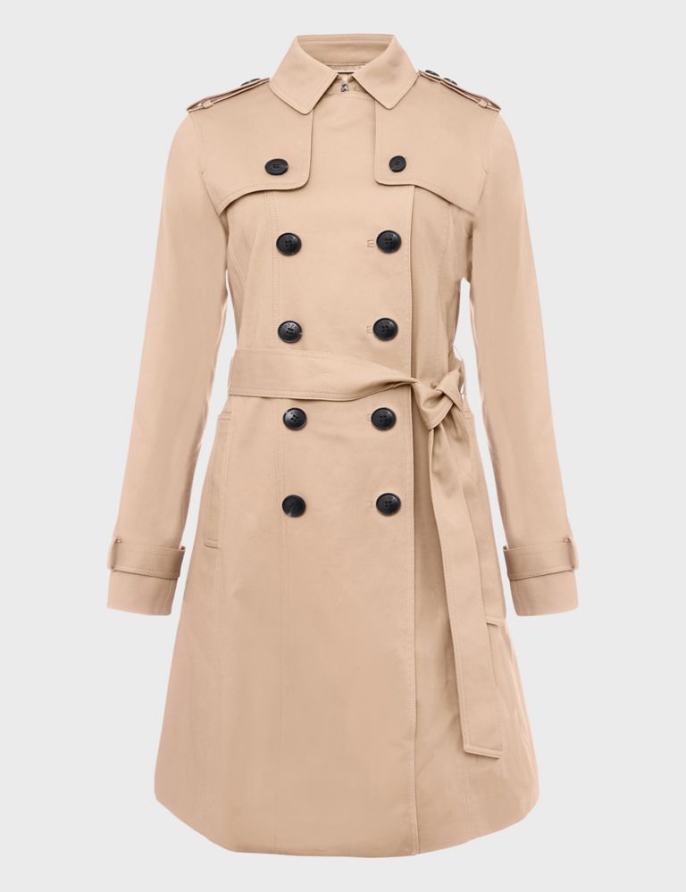 Saskia Cotton Rich Belted Trench Coat 3 of 12