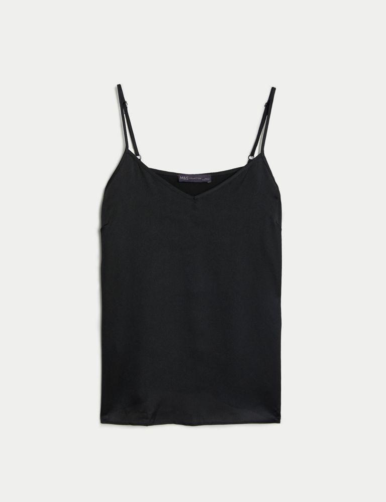 2 Pack Fitted Scoop Neck Camisole Top, M&S Collection