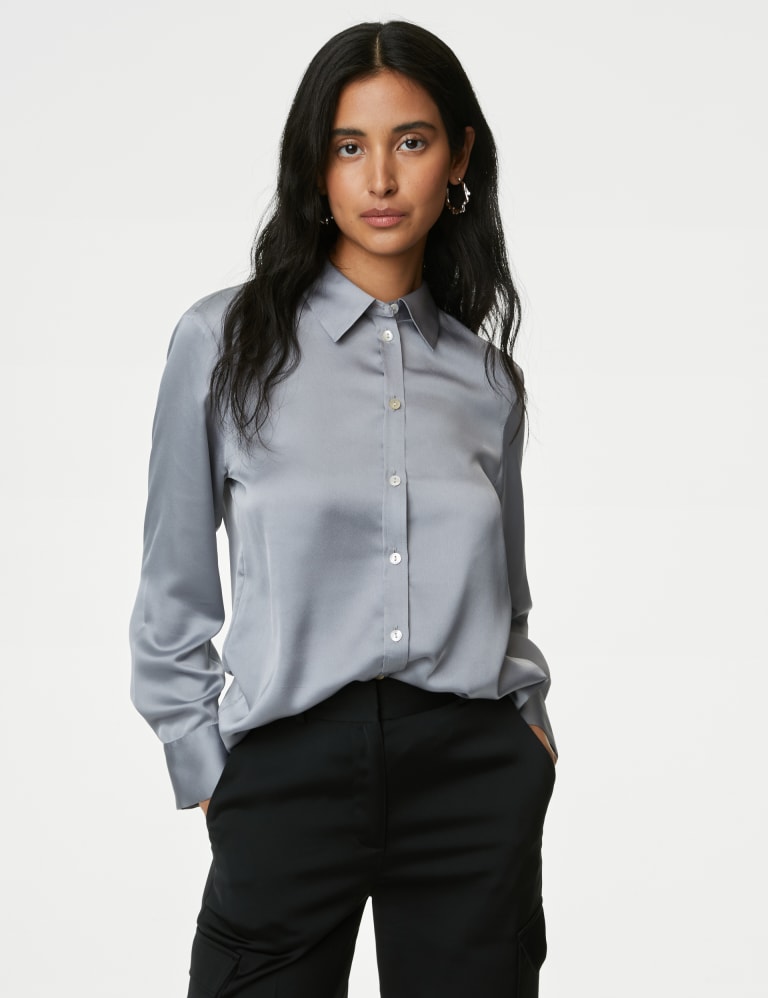 Satin blouse marks and spencer new arrivals