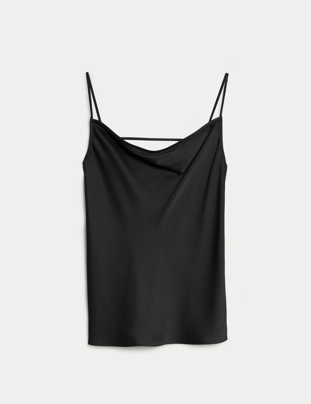 Satin Cowl Neck Cami Top M&S Collection M&S