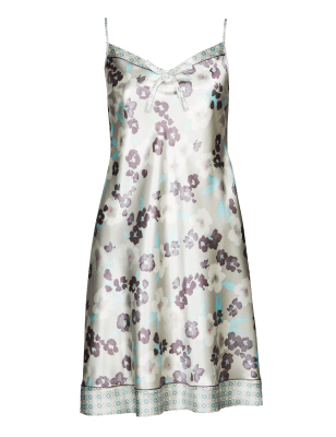 m&s satin nightdress