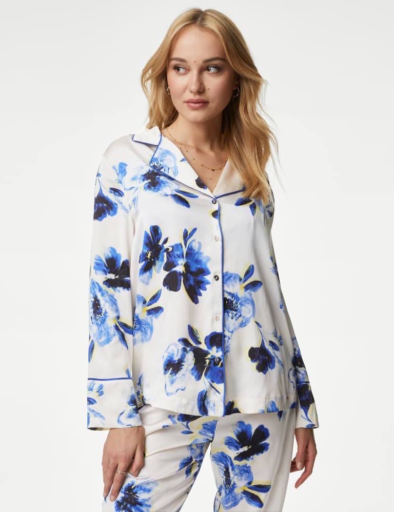 M&s floral pyjamas best sale