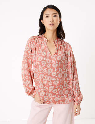 marks and spencer satin blouse