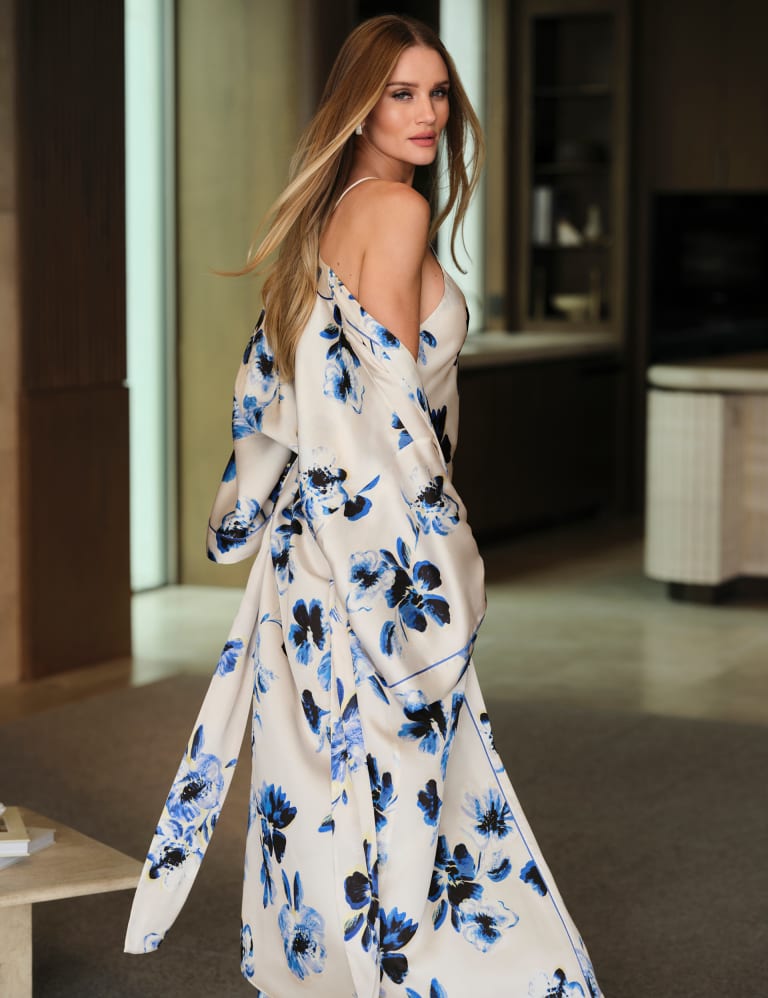 M&s silk dressing gown shop