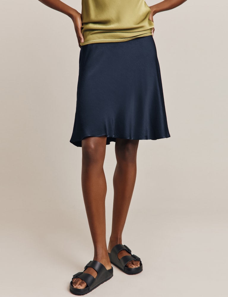 Knee length slip skirt clearance