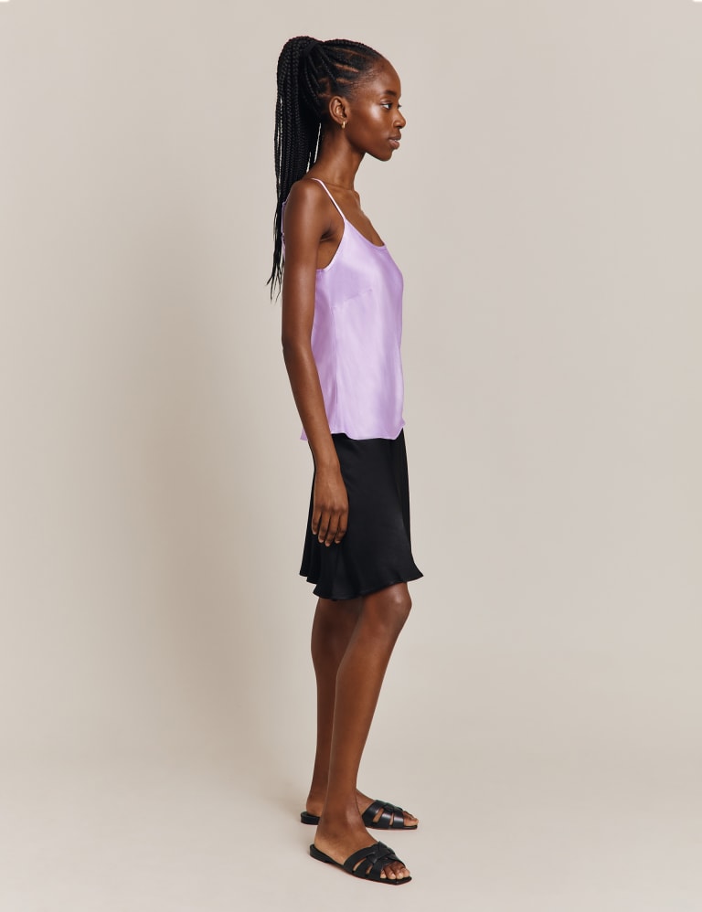 Lilac new arrivals slip skirt