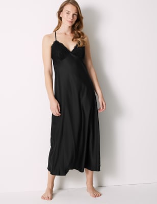 marks and spencer satin nightdress