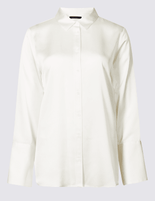 satin blouse marks and spencer