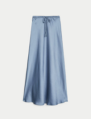 Satin Midaxi Slip Skirt Image 2 of 5