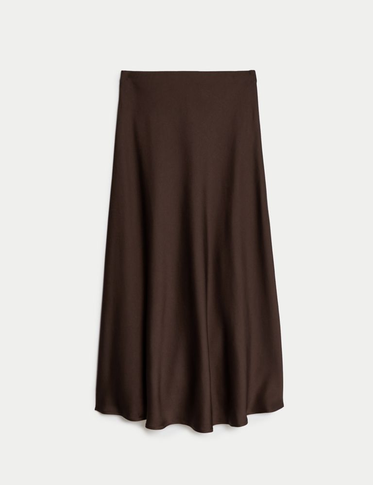 Satin Midaxi Slip Skirt 3 of 6