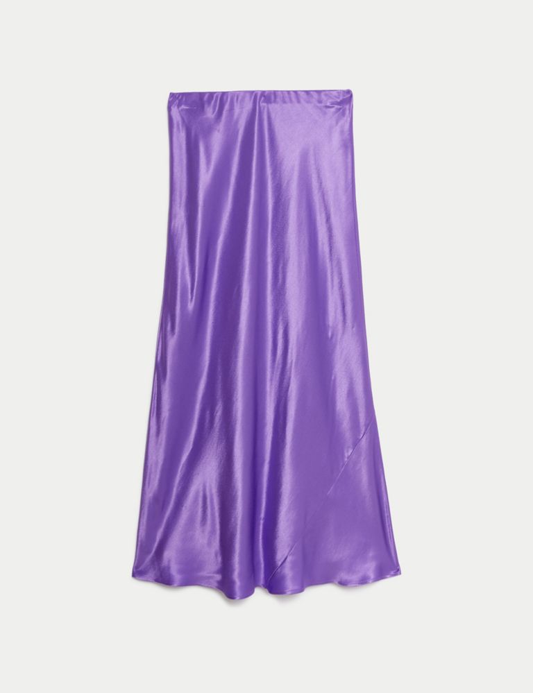 Satin Midaxi Slip Skirt 2 of 5