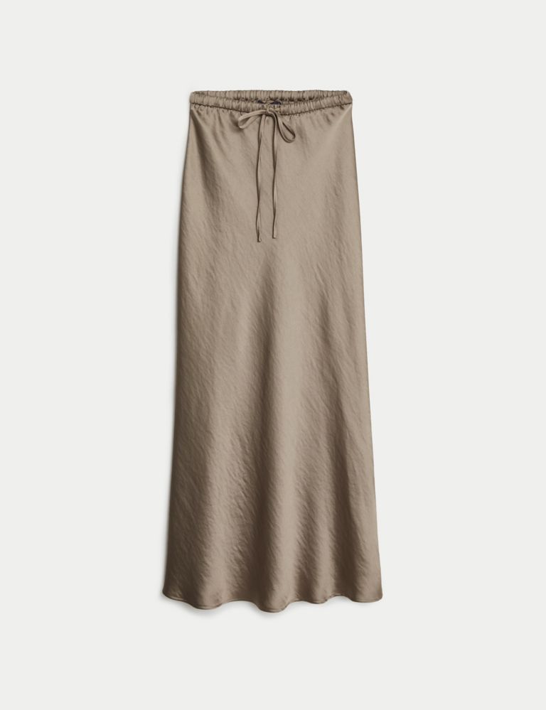 Satin Midaxi Slip Skirt 2 of 5