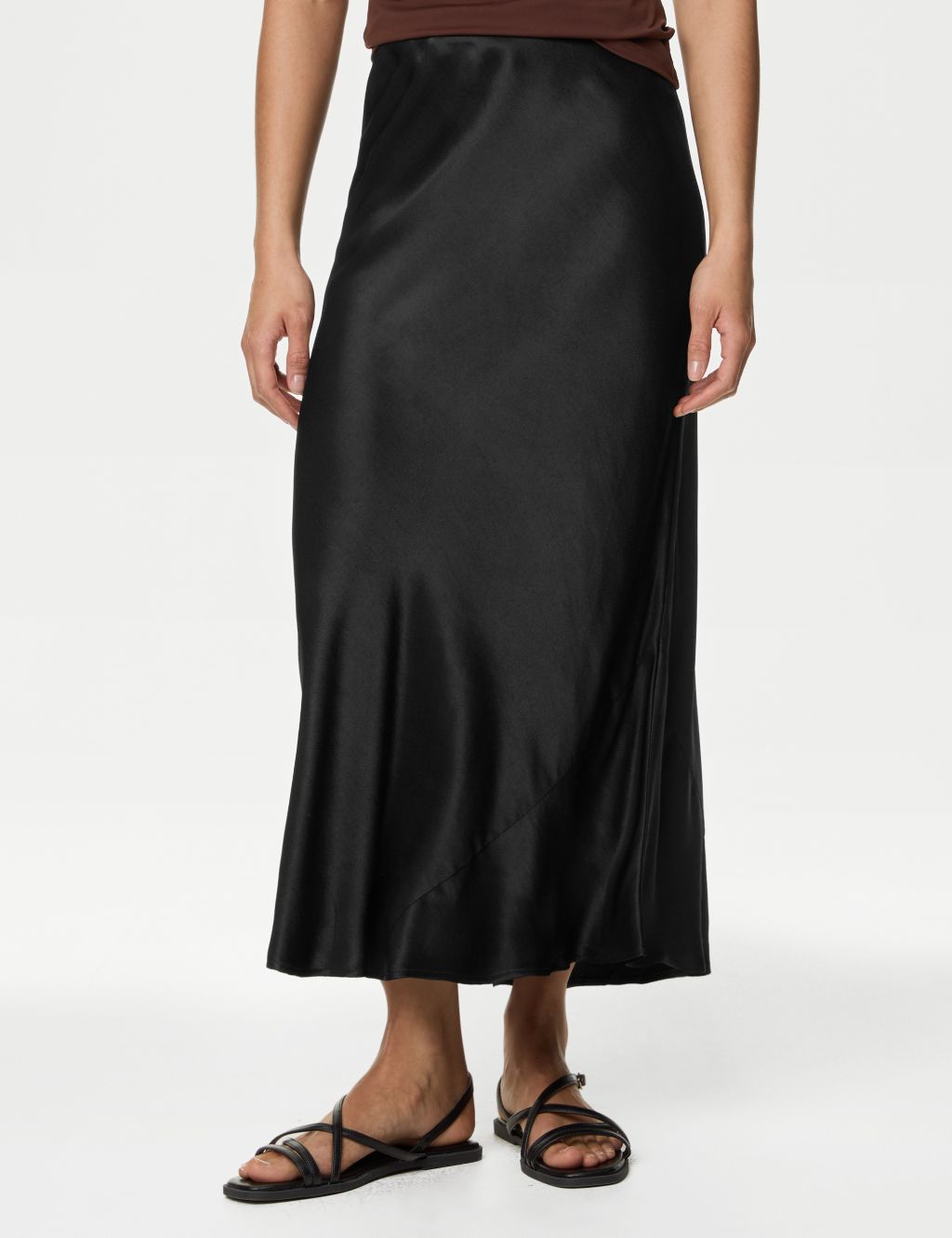 Satin Midaxi Slip Skirt | M&S Collection | M&S