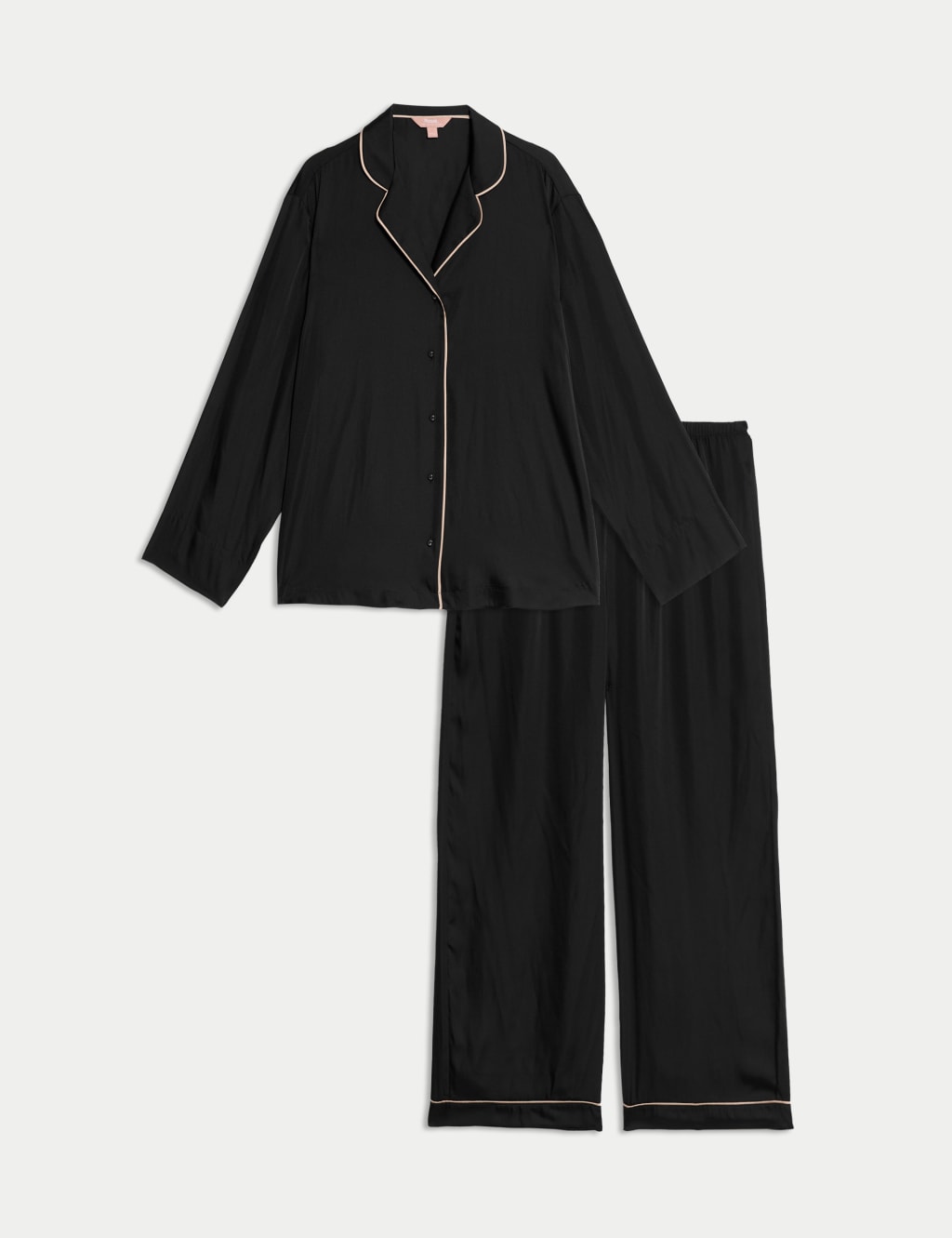 MISS PONYO Rosemary Satin pajama set