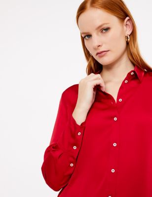 satin blouse marks and spencer