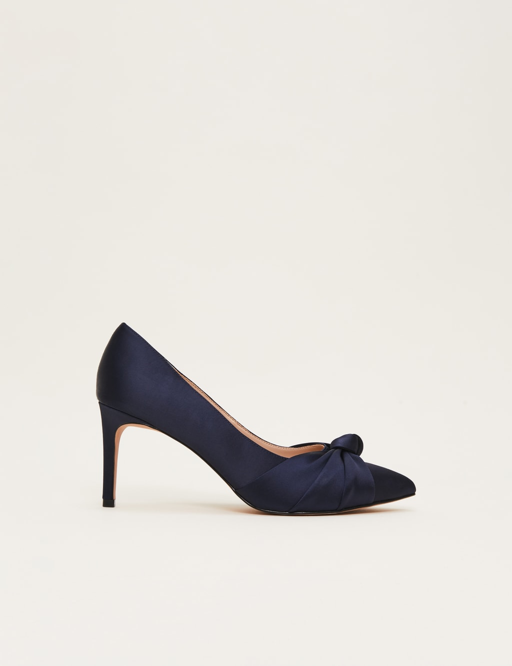 Satin Stiletto Heel Pointed Court Shoes Phase Eight M S