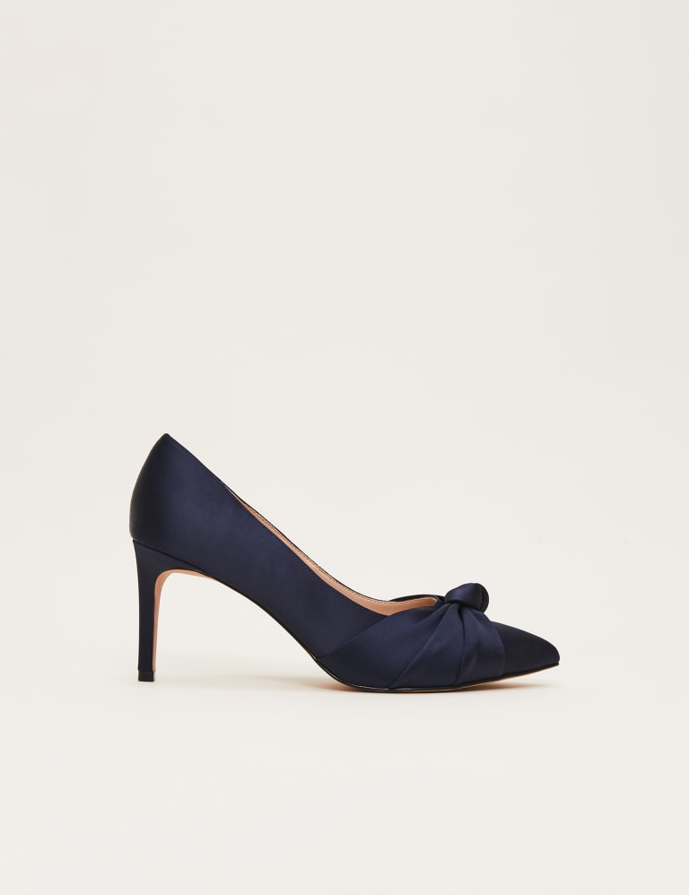 M&s navy cheap court shoes