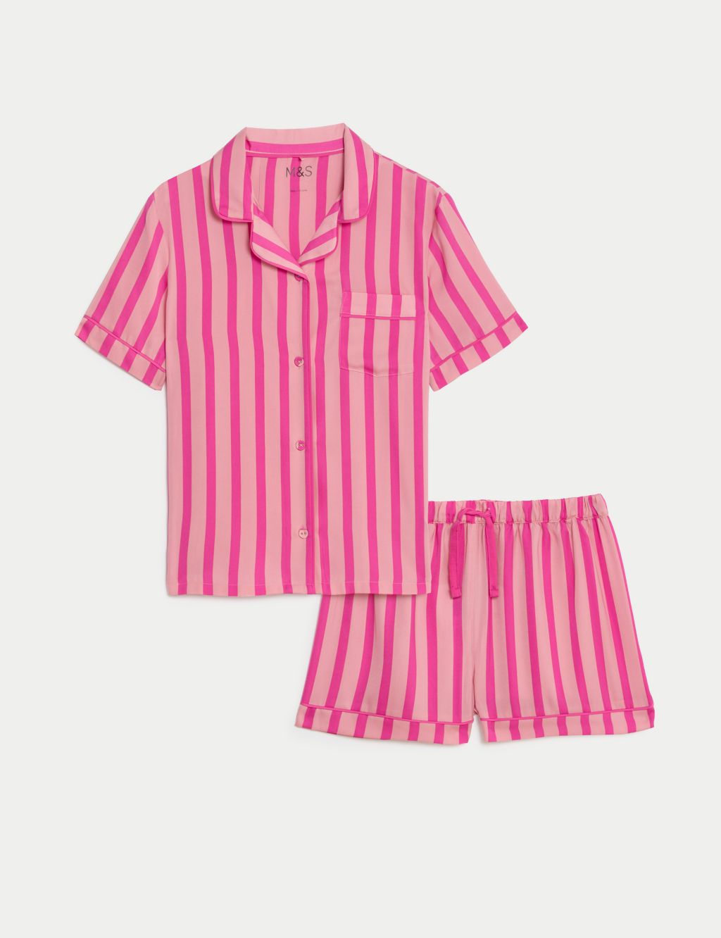 Satin Striped Pyjamas (6-16 Yrs) 1 of 4