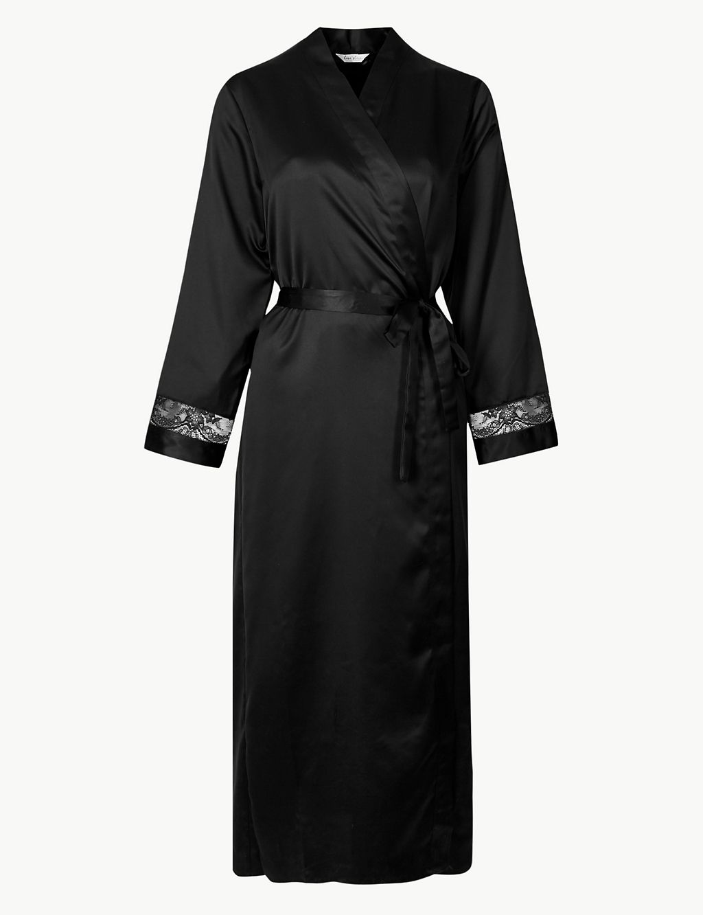 Satin Wrap Dressing Gown with Cool Comfort™ Technology 1 of 4