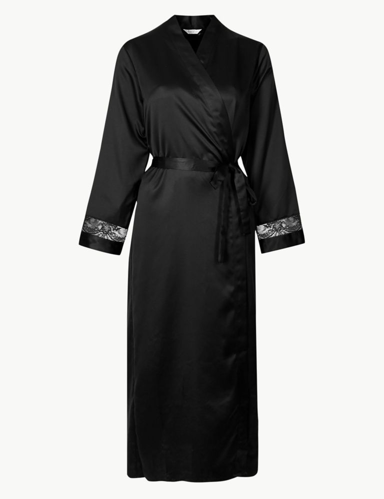 Satin Wrap Dressing Gown with Cool Comfort™ Technology 2 of 4