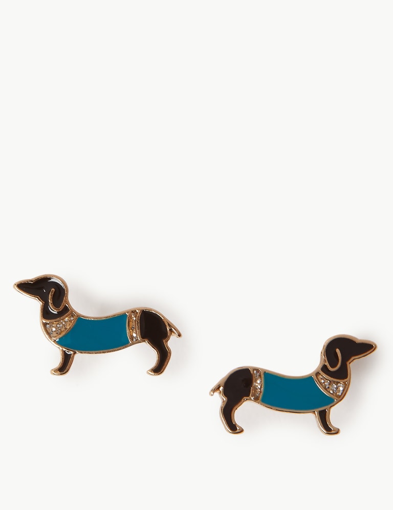 Sausage Dog Earrings M&S Collection M&S