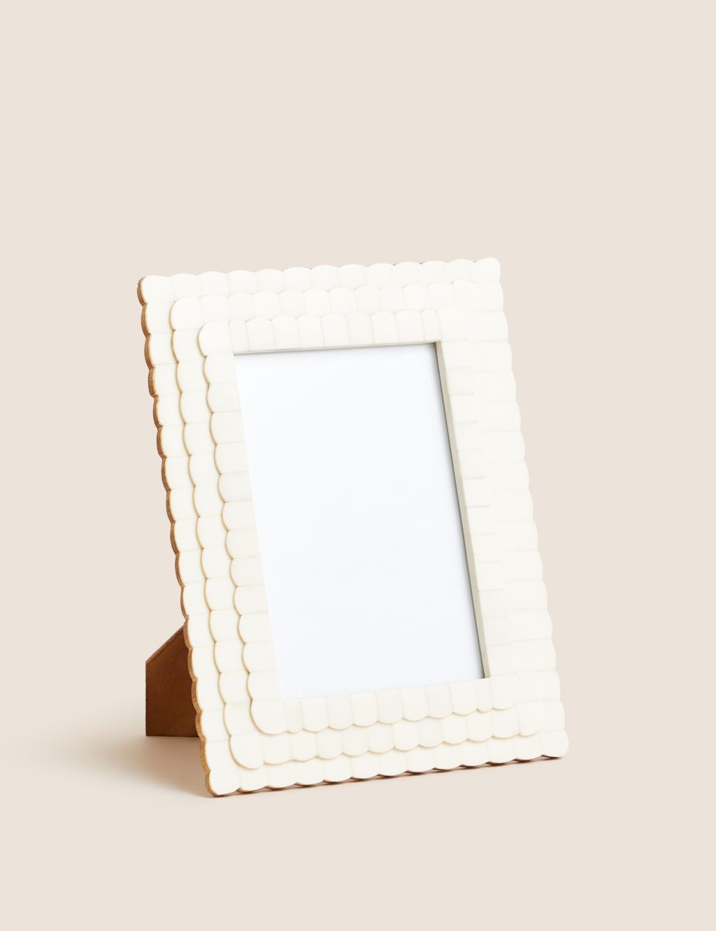 Scalloped Photo Frame 5x7 Inch | M&S Collection | M&S
