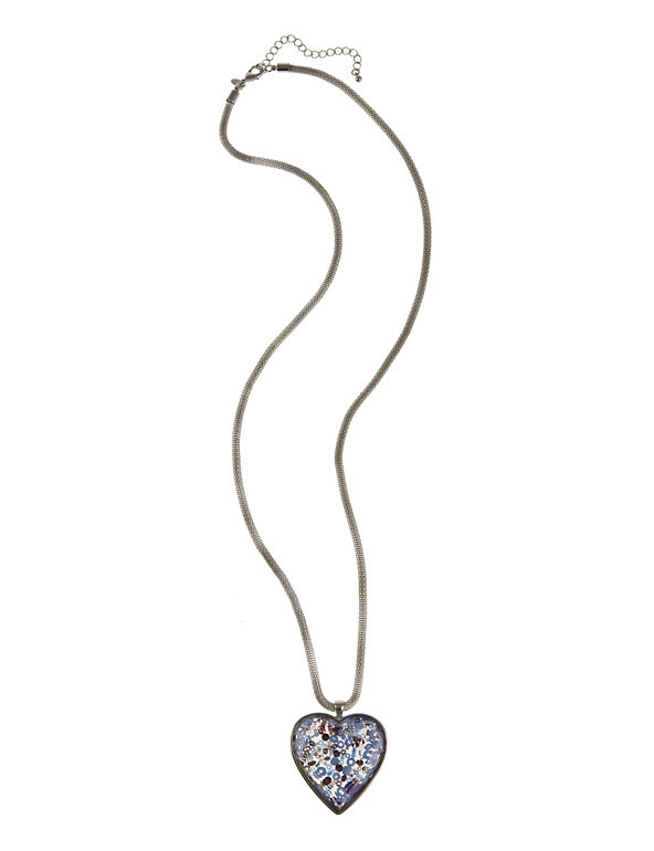 Scatter Heart Pendant Necklace Image 1 of 1