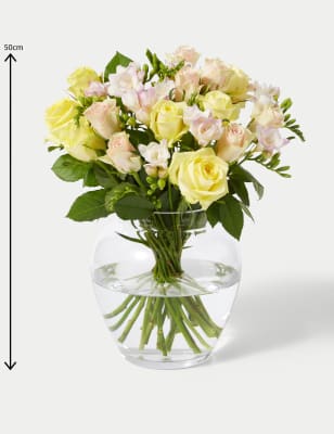 Scented Rose & Freesia Bouquet | M&S