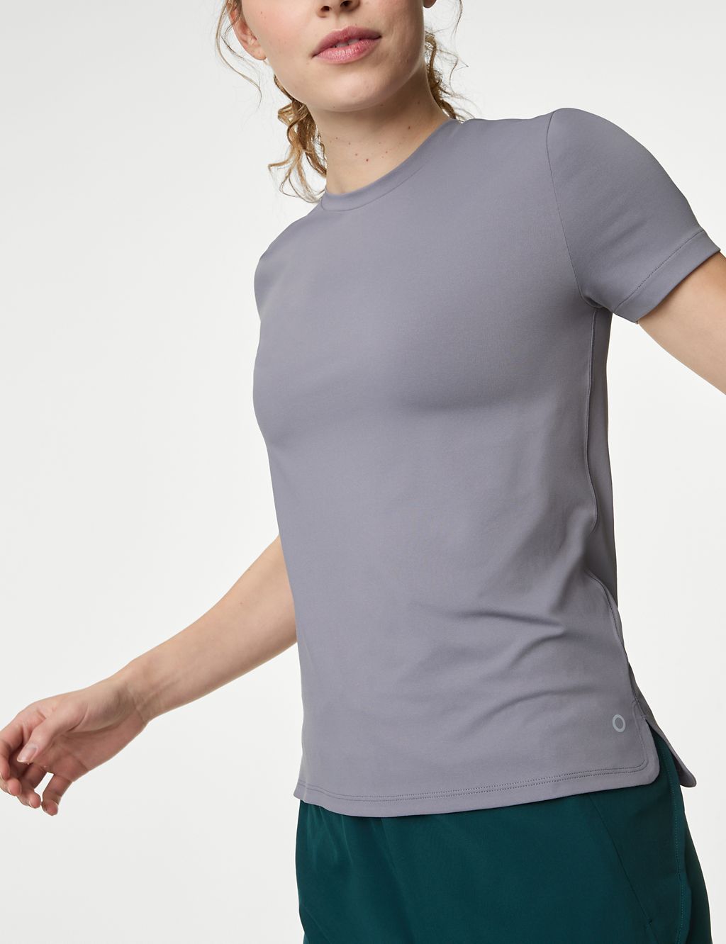 Scoop Neck Fitted T-Shirt 2 of 6
